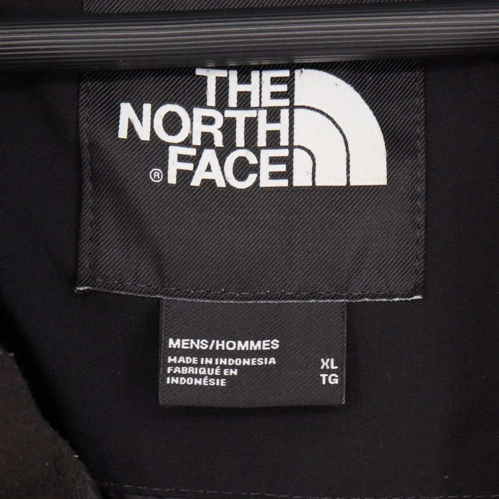 The North Face Mens XL Black 550 Down Hooded Puffer Jacket Winter Parka Coat